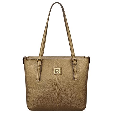 anne klein tote bag brown